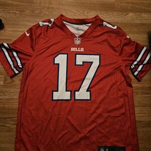 Red Nike Men's Sports Jersey
